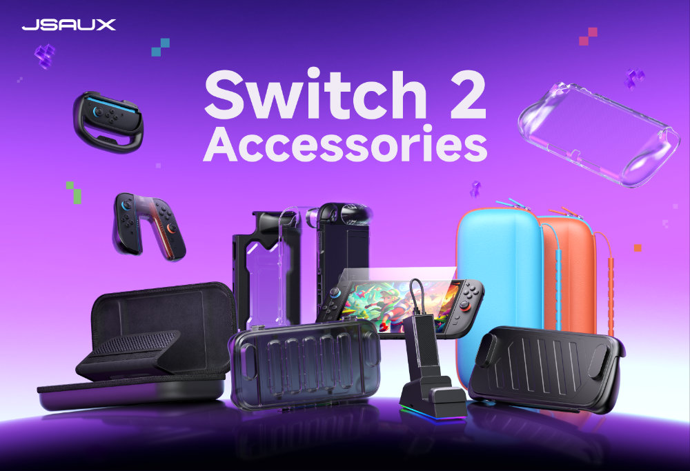 JSAUX Switch 2 Accessory Gift Box