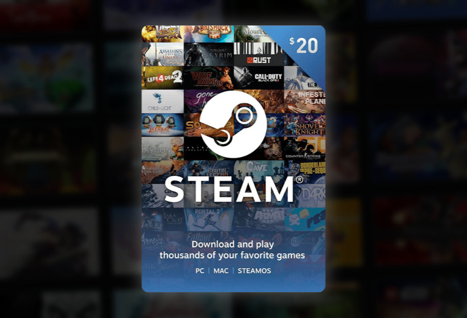 Steam Gift Card