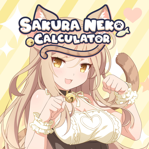 Sakura Neko Calculator | Deku Deals