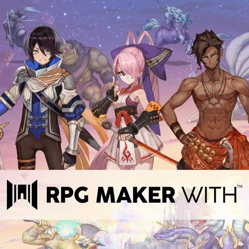 RPG MAKER WITH - MV Trinity Character & Monster Pack | Deku Deals