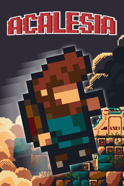 Acalesia - Retro Pixel Art Adventure Game For PlayStation 4