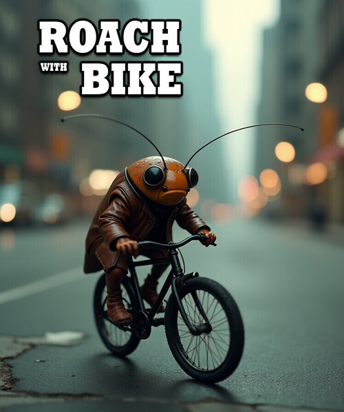 Roach with Bike | Deku Deals