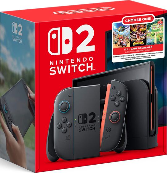 Nintendo Switch 2 Choose Your Game Bundle | Deku Deals
