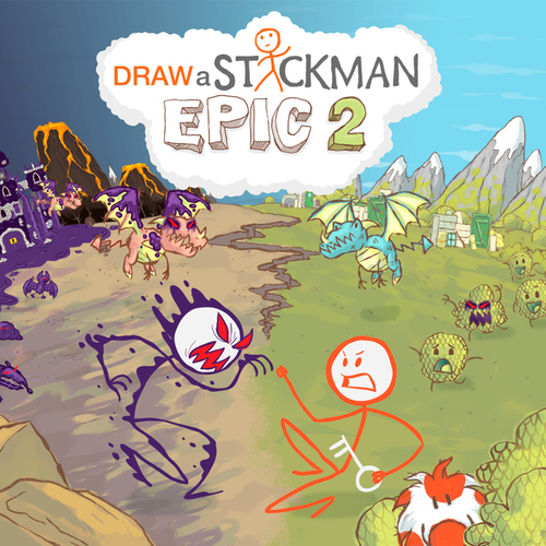 Draw a stickman epic 2 прохождение 8 уровень