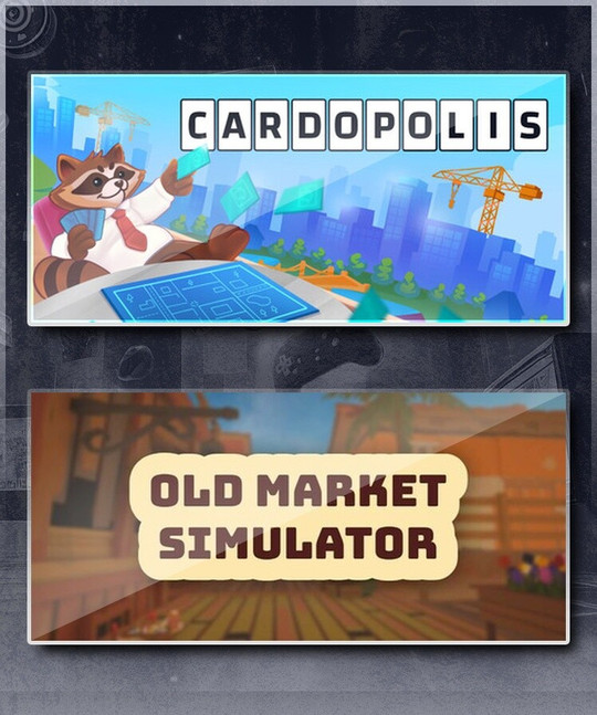 Cardopolis & Old Market Simulator Bundle | Deku Deals