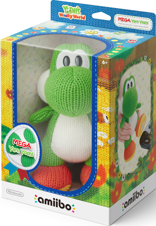 Light-Blue Yarn Yoshi | Amiibo | Yoshi's Woolly World