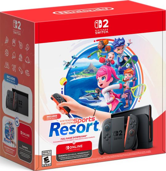 Nintendo Switch 2 + Nintendo Switch Sports Resort Bundle | Deku Deals