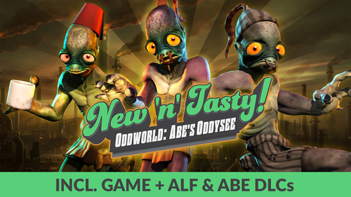 Oddworld: New 'n' Tasty with Alf & Abe DLC Packs